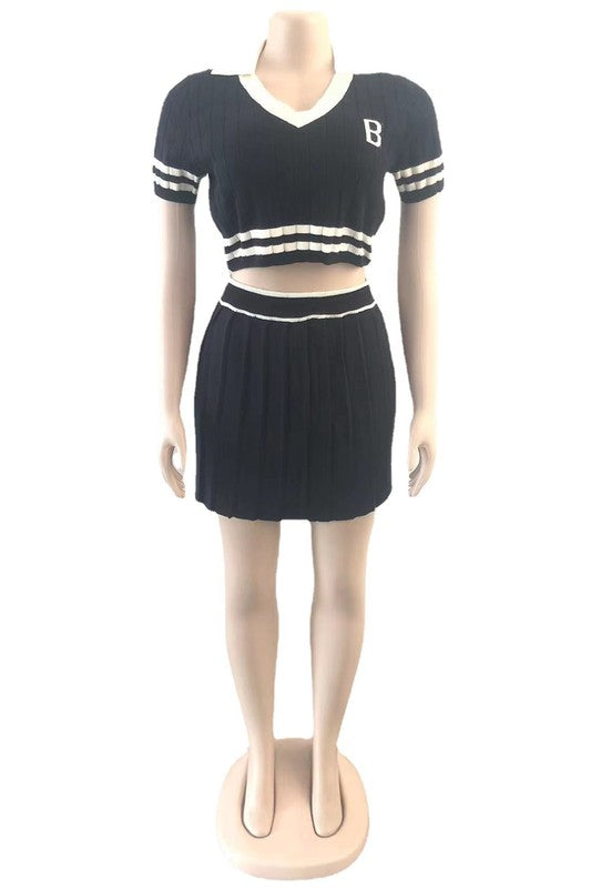 In the Field Tennis Skirt Set
