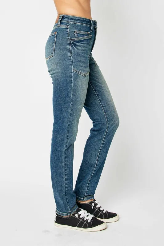 Full Size High Waist Skinny Jeans