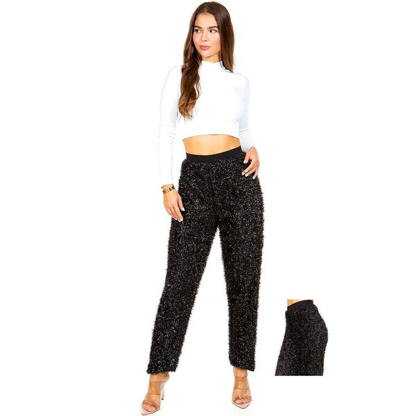 Dazzling Bling Tinsel Pants