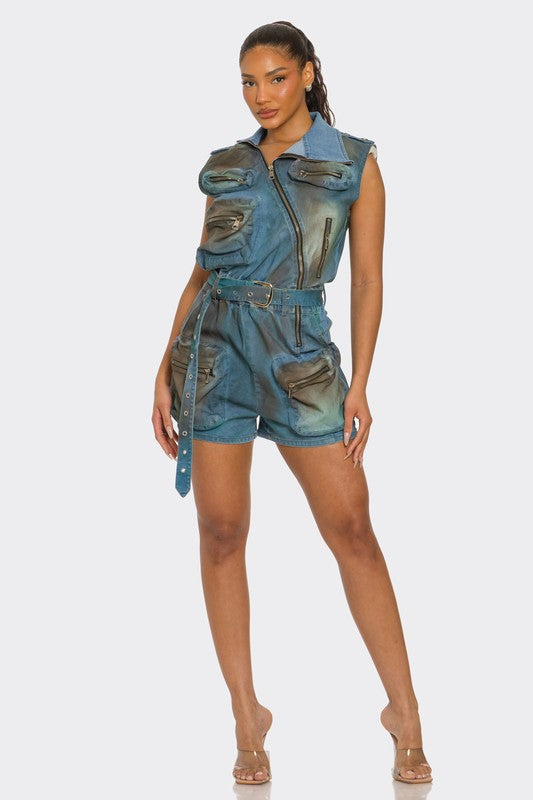 Cargo Utility Romper