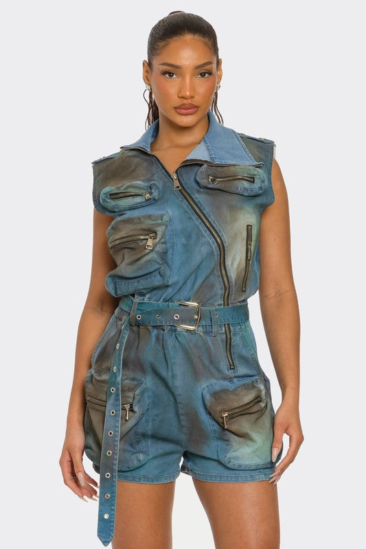 Cargo Utility Romper
