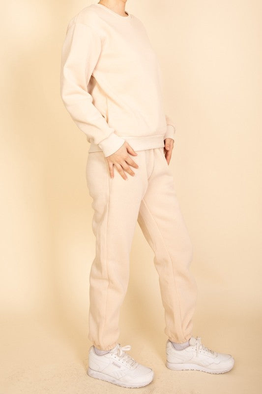 Classic Poly Fleece Crewneck Pullover