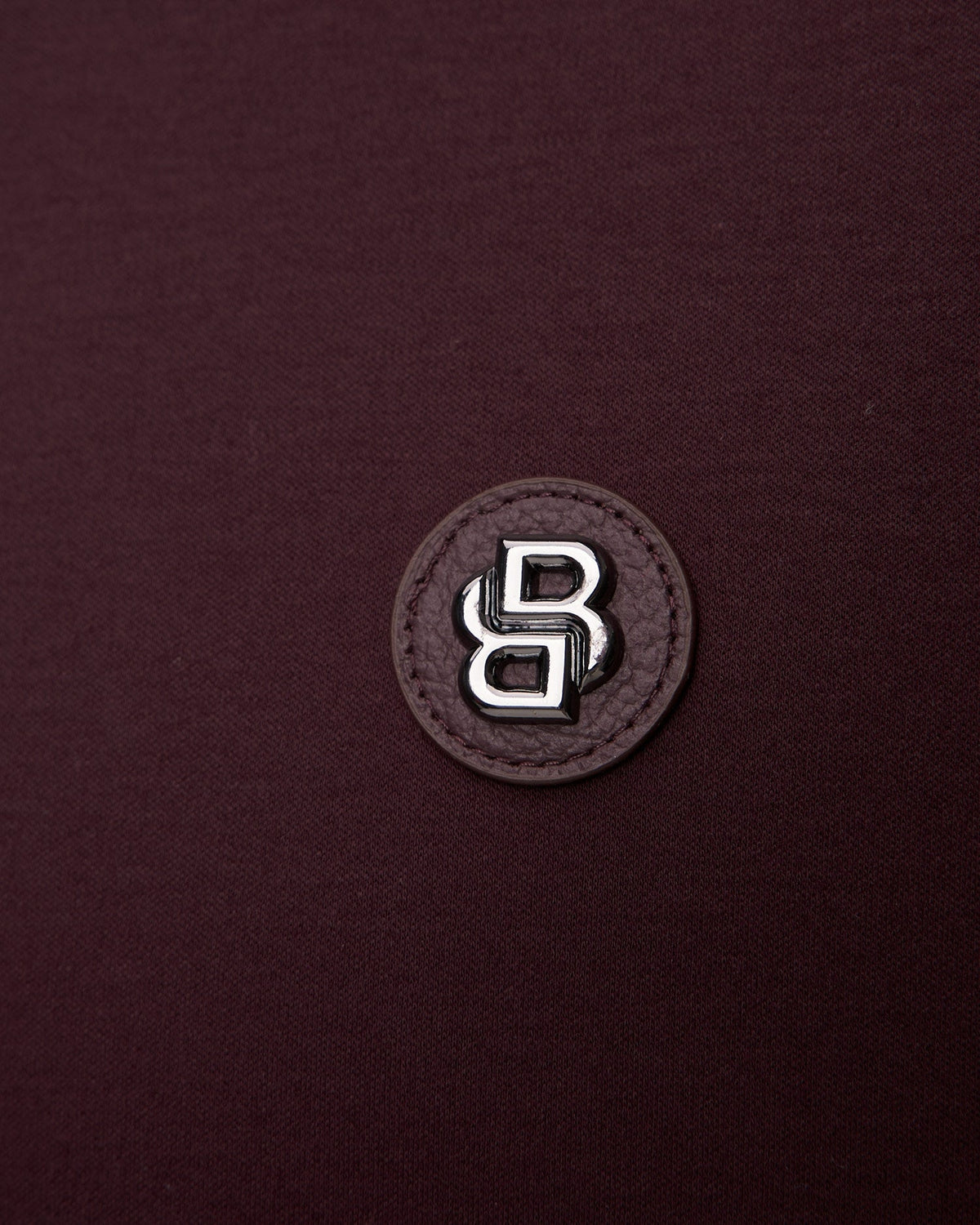 Boss Double Monogram Polo - Burgundy
