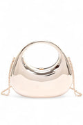 Polished Molded Top Handle Clutch