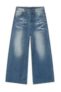 Wide Leg Jeans with Pockets