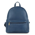 Backpack Navy School Daypack Stylish Casual Bag