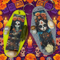 Retro Motel Key Rings – Cats & Day of the Dead Set of 2