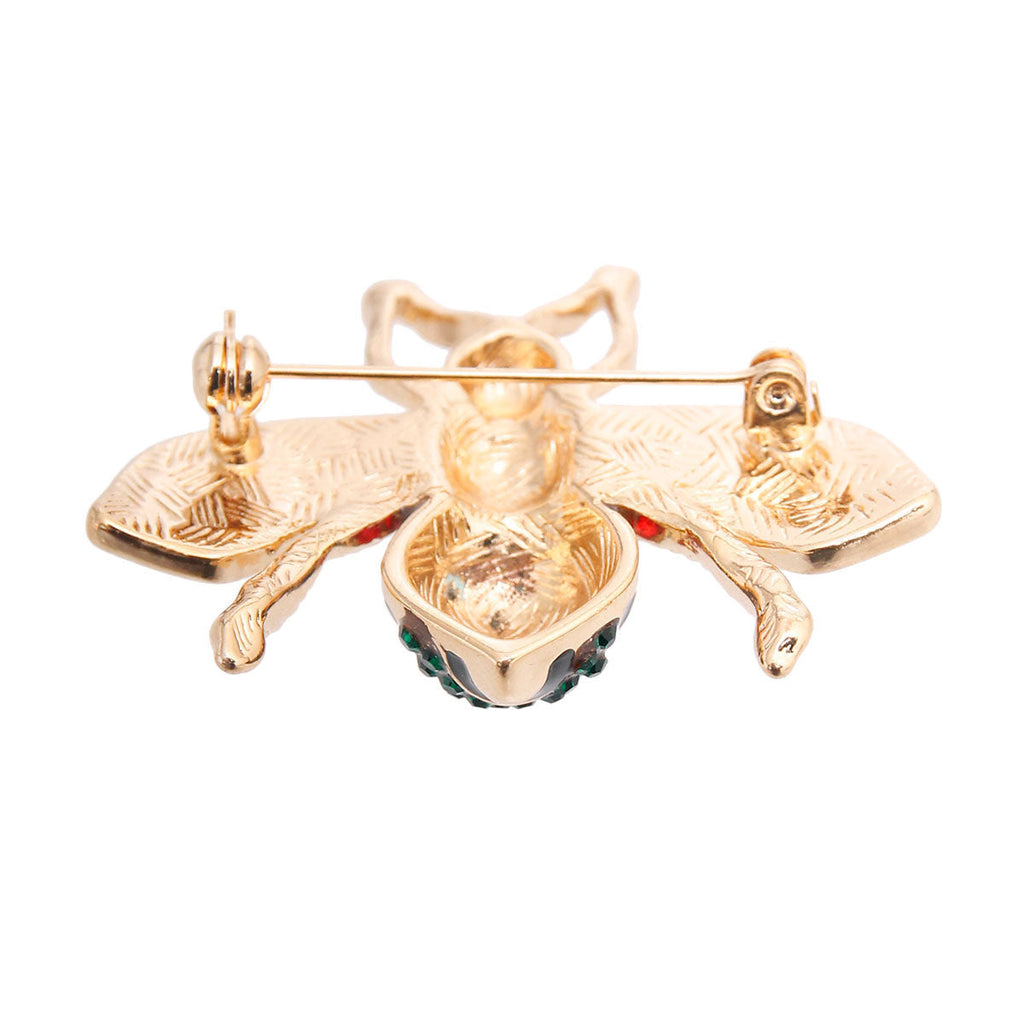 Rhinestone Statement Brooch Bee-lieve in Style Trendy Fashion Accessory