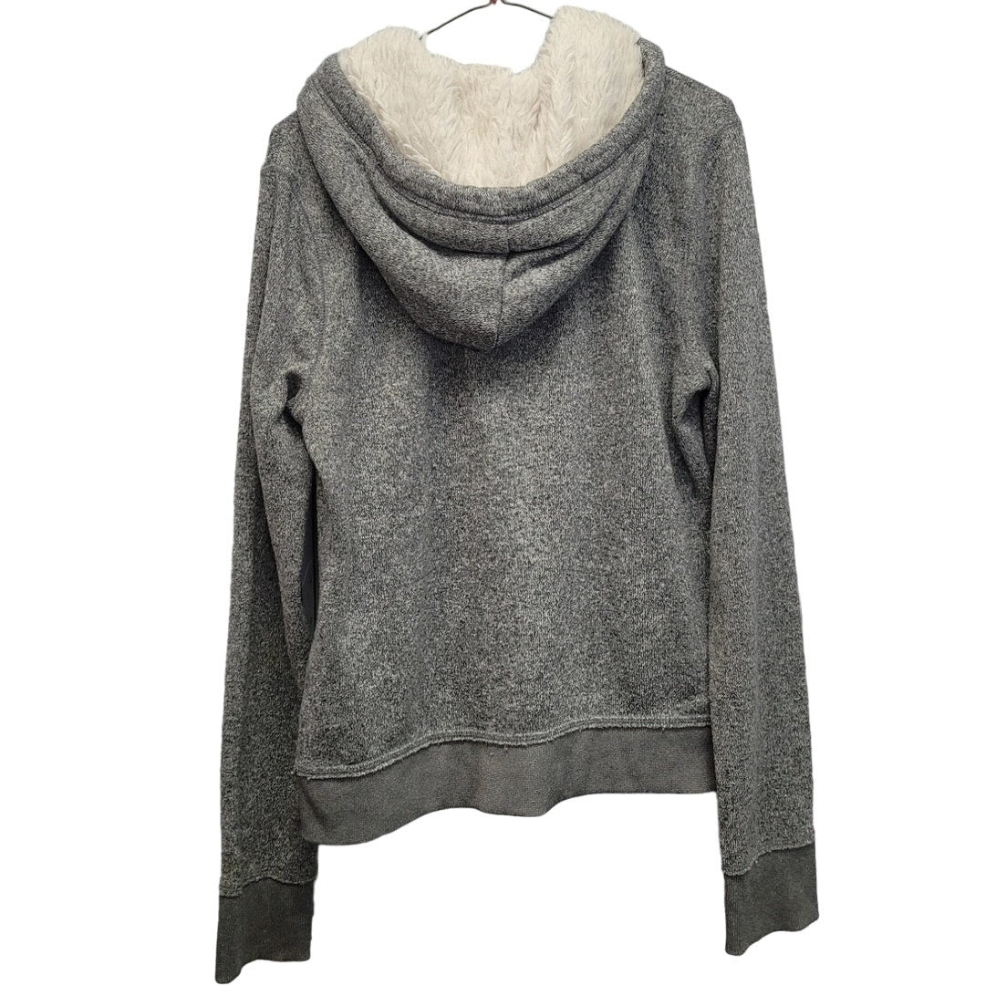 Aeropostale Womens Large 100% Polyester Long Sleeve Full Zip Hooded Jacket