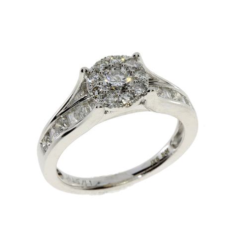 1.20ct Diamond Diamond Eng Only 10KT White Gold