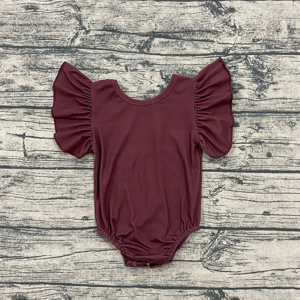 Brown flutter cotton leo
