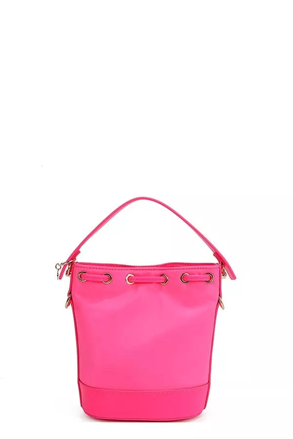 Color Patch Bucket Bag