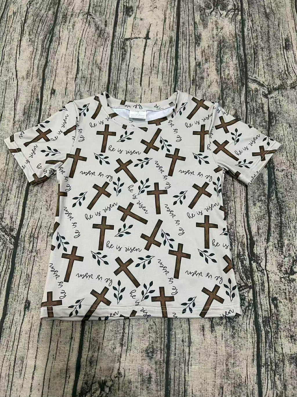 He is risen Short Sleeve T shirt