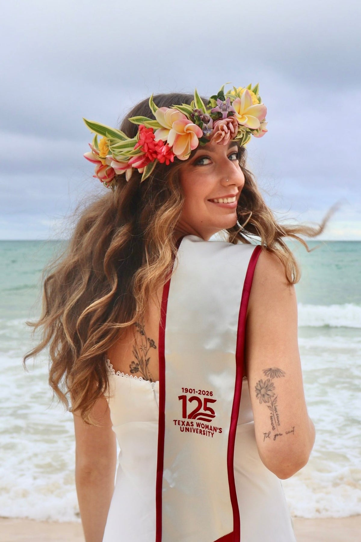 Fresh Tropical Flower Crown (Lei Po’o)