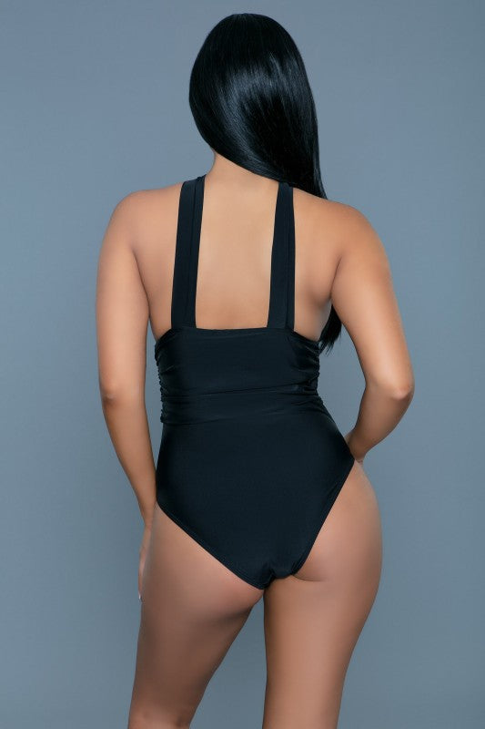 Criss Cross One-Piece Swimsuit