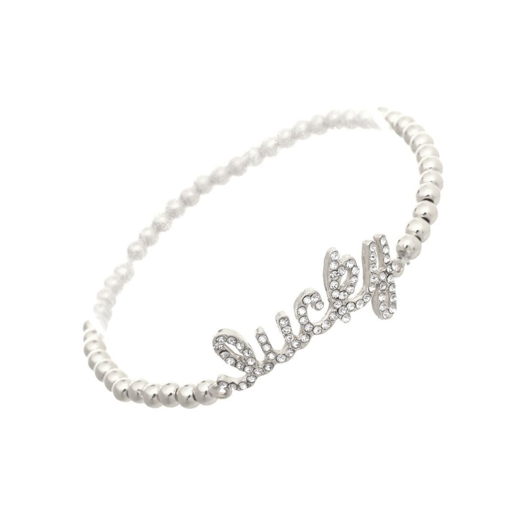 Lucky Silver Ball Bead Bracelet – Stylish Fashion Jewelry Accessory