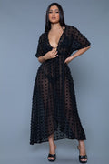 Open Cover-Up Maxi Dress