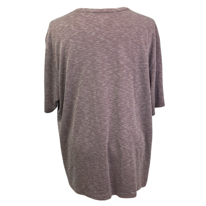 Joseph Abboud Mens 3XLT PolyModal Heathered Short Sleeve Crew Neck Tee Shirt
