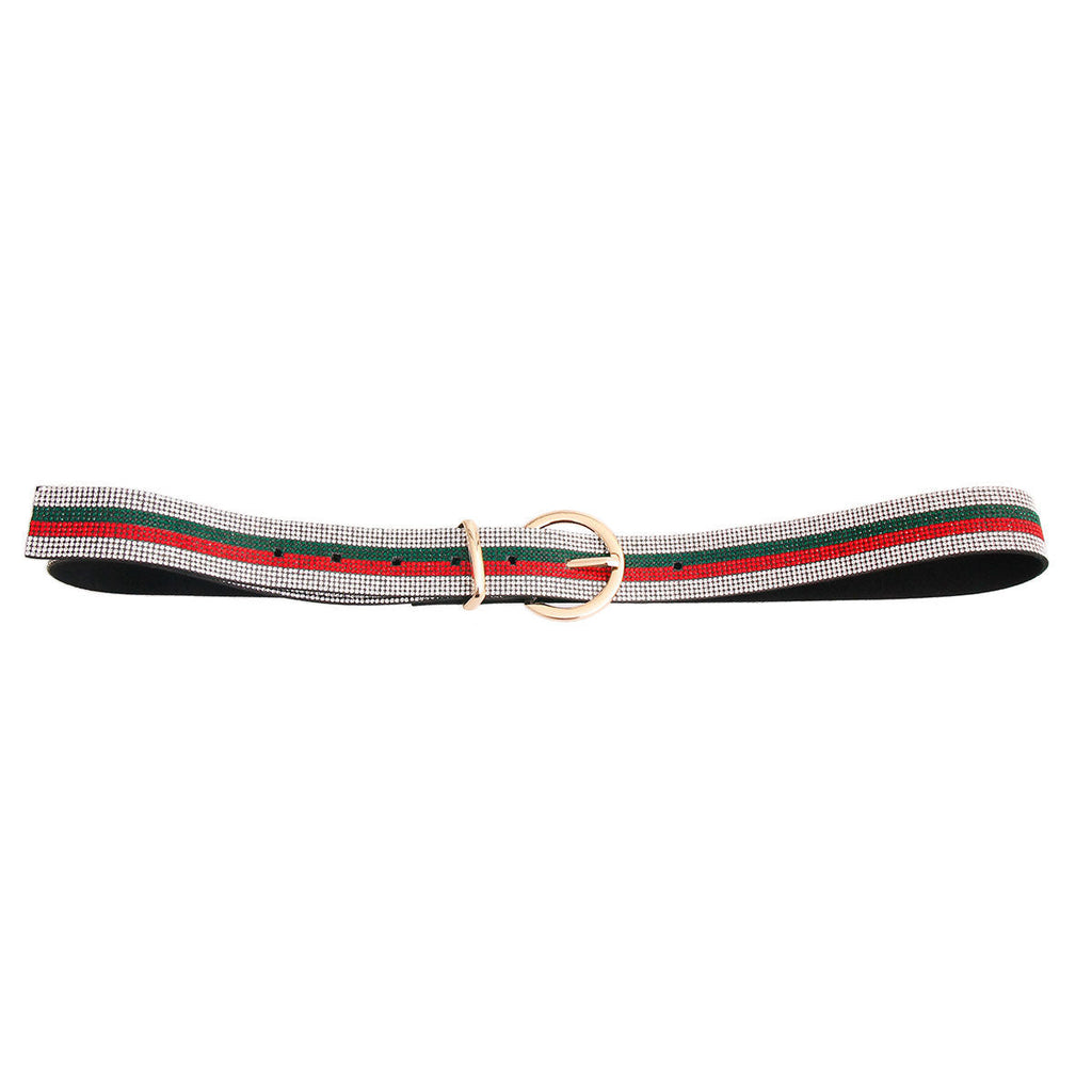 Rhinestone Belt Stylish Statement Accessory by I AM A FASHION JUNKY