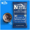 Kettle Chips Salt & Vinegar Potato Chips (15x5 Oz)