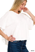 Cotton Round Neck Short Sleeve T-Shirt