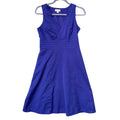 Merona Womens Size 4 Sleeveless Side Zip V Neck Fit & Flare Midi Summer Dress