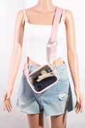 PVC Clear Rectangular Crossbody Bag