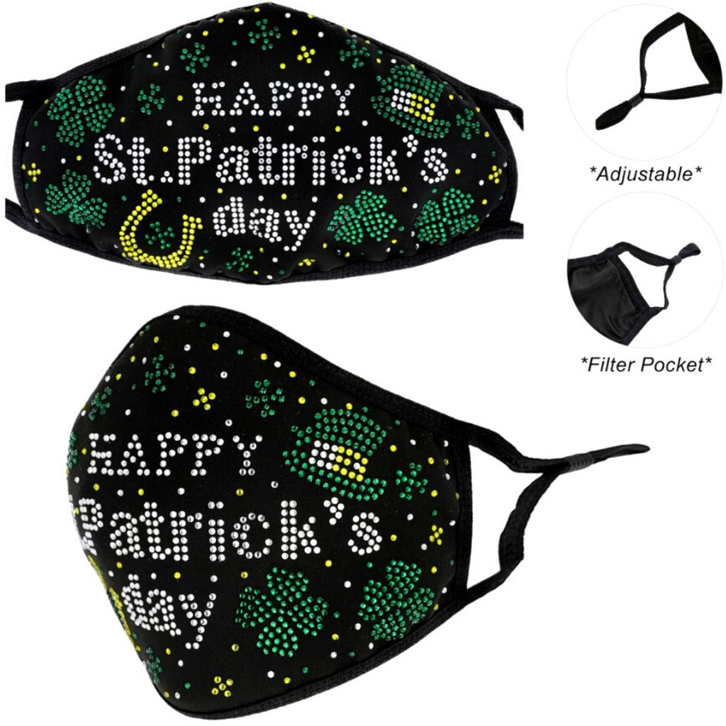 Fashion Face Mask St. Patrick's Day Trendy Accessory