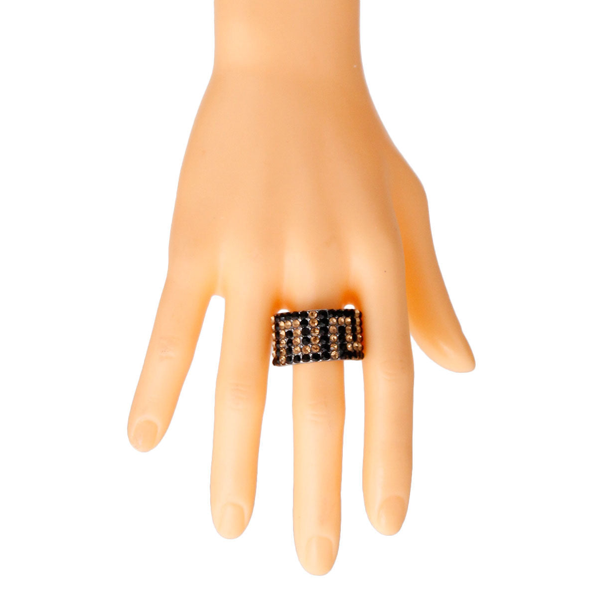 Statement Ring Hematite Hues Stylish Signature Jewelry