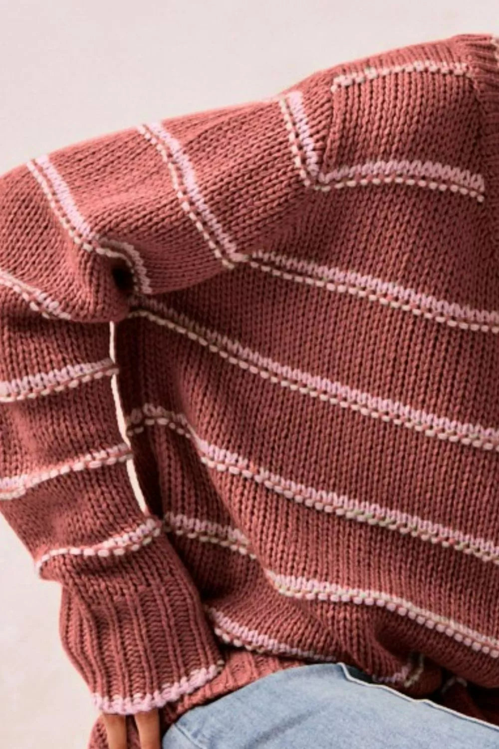Striped Long Sleeve Sweater