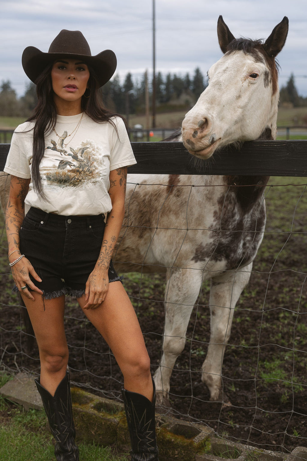 On The Go Distressed Shorts - Black