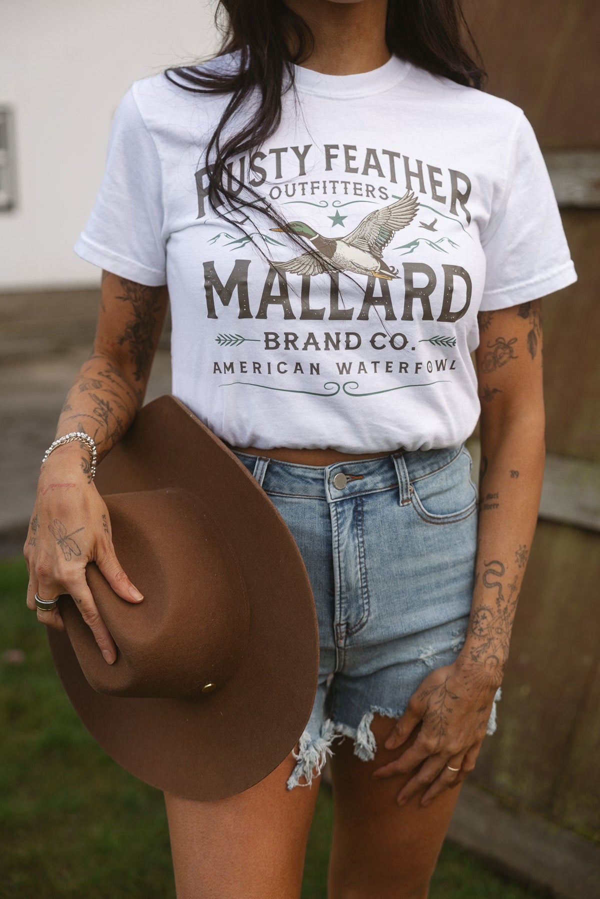 Rusty Feathered Mallard Graphic