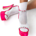 Sheer Confidence Crew Socks - Athletic