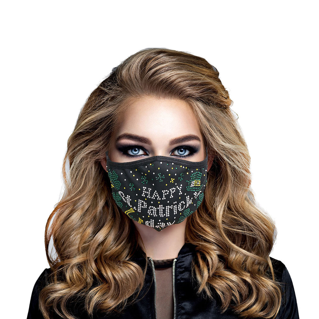 Fashion Face Mask St. Patrick's Day Trendy Accessory