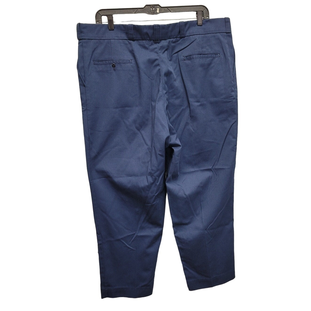 Big Mac Mens 44X30 PolyCotton Flat Front Permanent Press Hemmed Dress Pants