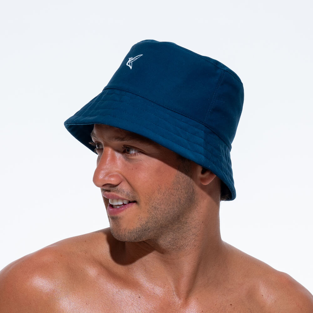 Men's Navy Blue Bucket Hat
