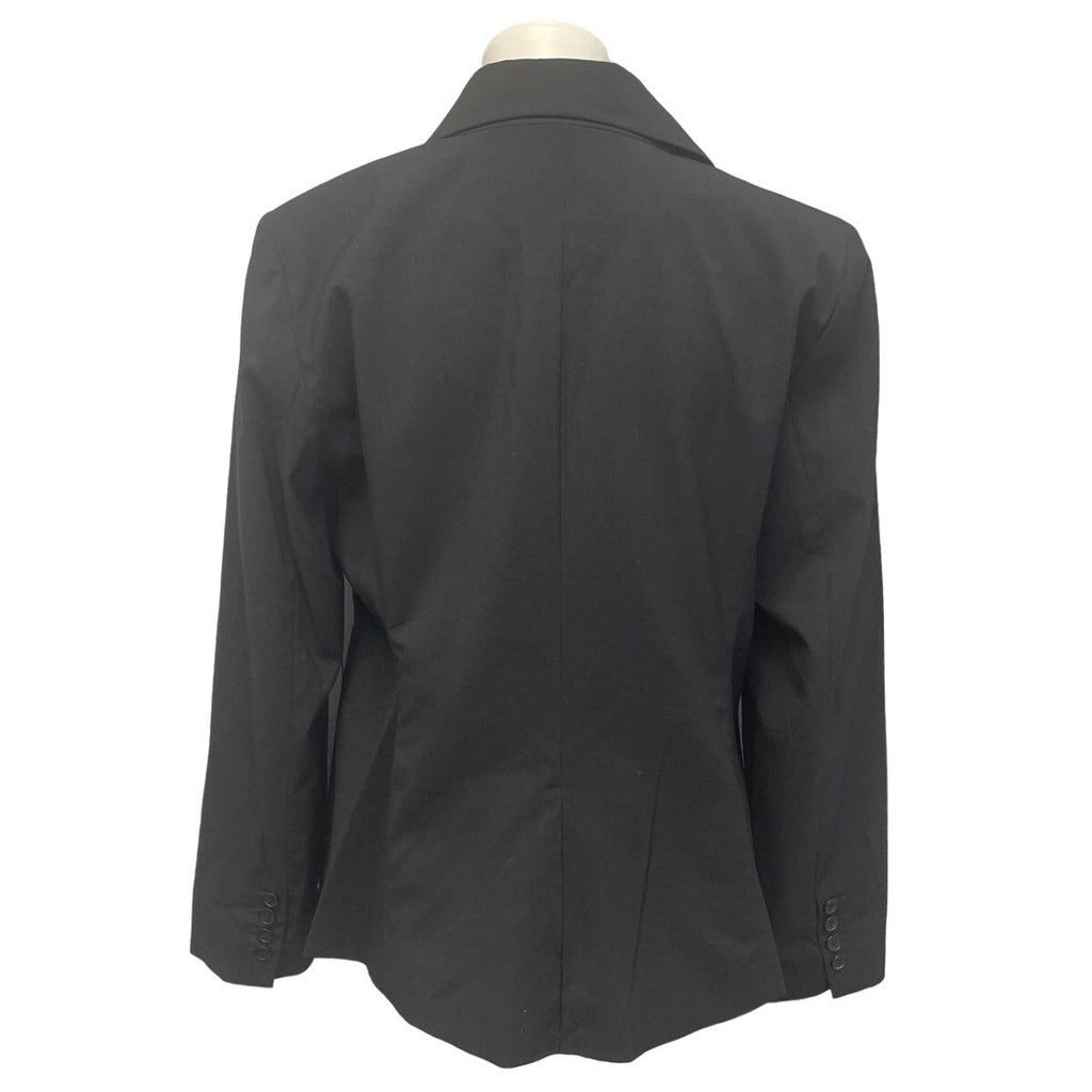 Attention Womens Size 12 Long Sleeve Button Up Lined Faux Pockets Career Jacket