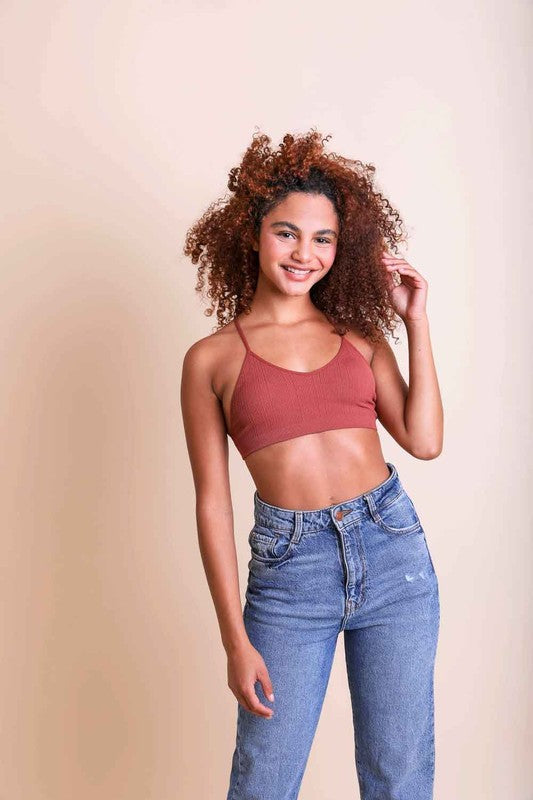 Mesh Racerback Bralette