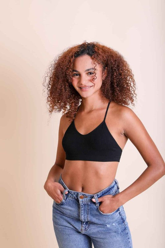 Mesh Racerback Bralette