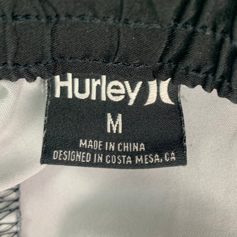 Hurley Mens Medium Drawstring Swim Trunks Webbed Pocket Board Shorts