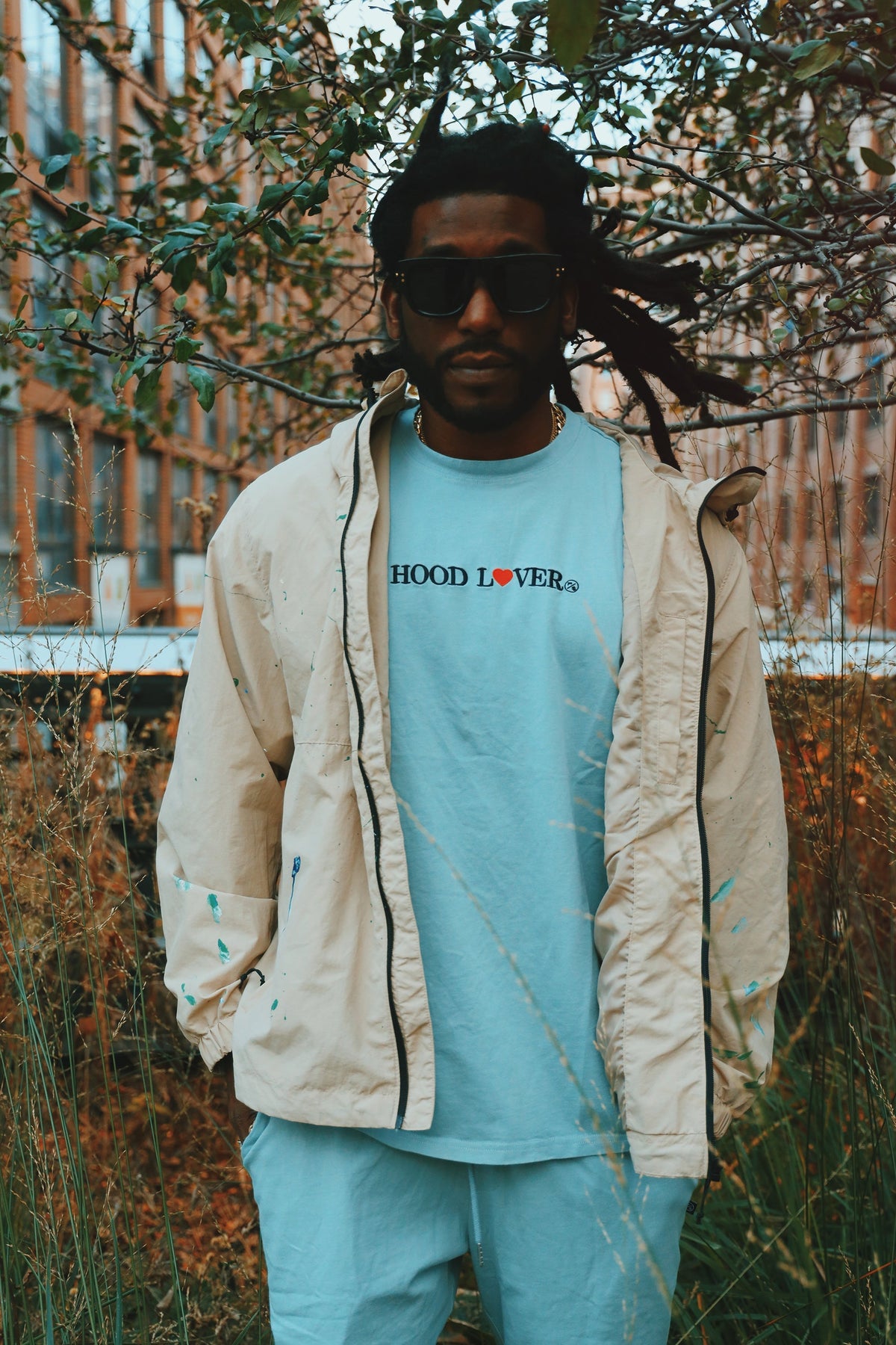 Oversized Streetwear Shorts – Hood Lover Graphic Shorts – Relaxed Fit
