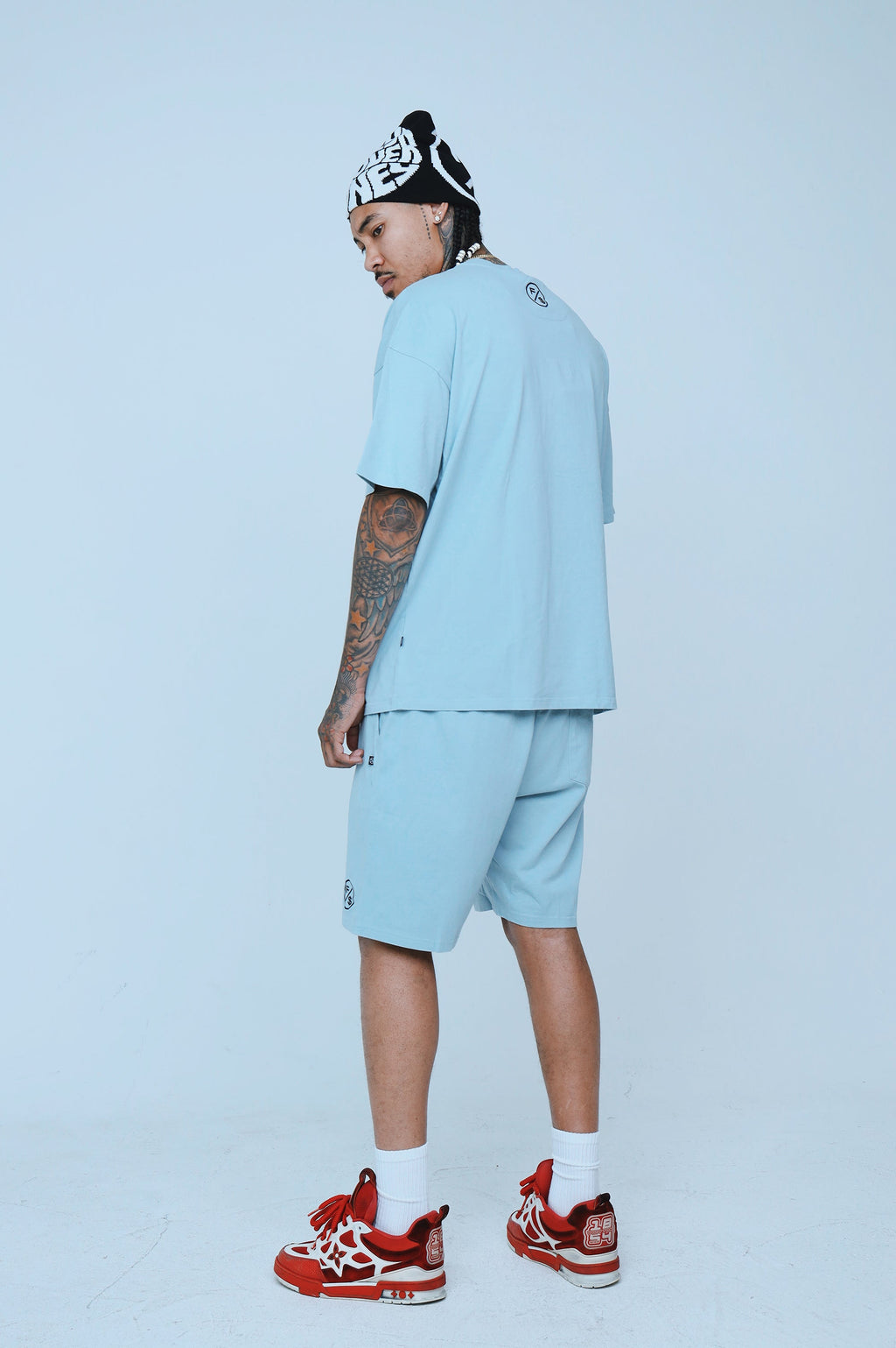 Oversized Streetwear Shorts – Hood Lover Graphic Shorts – Relaxed Fit