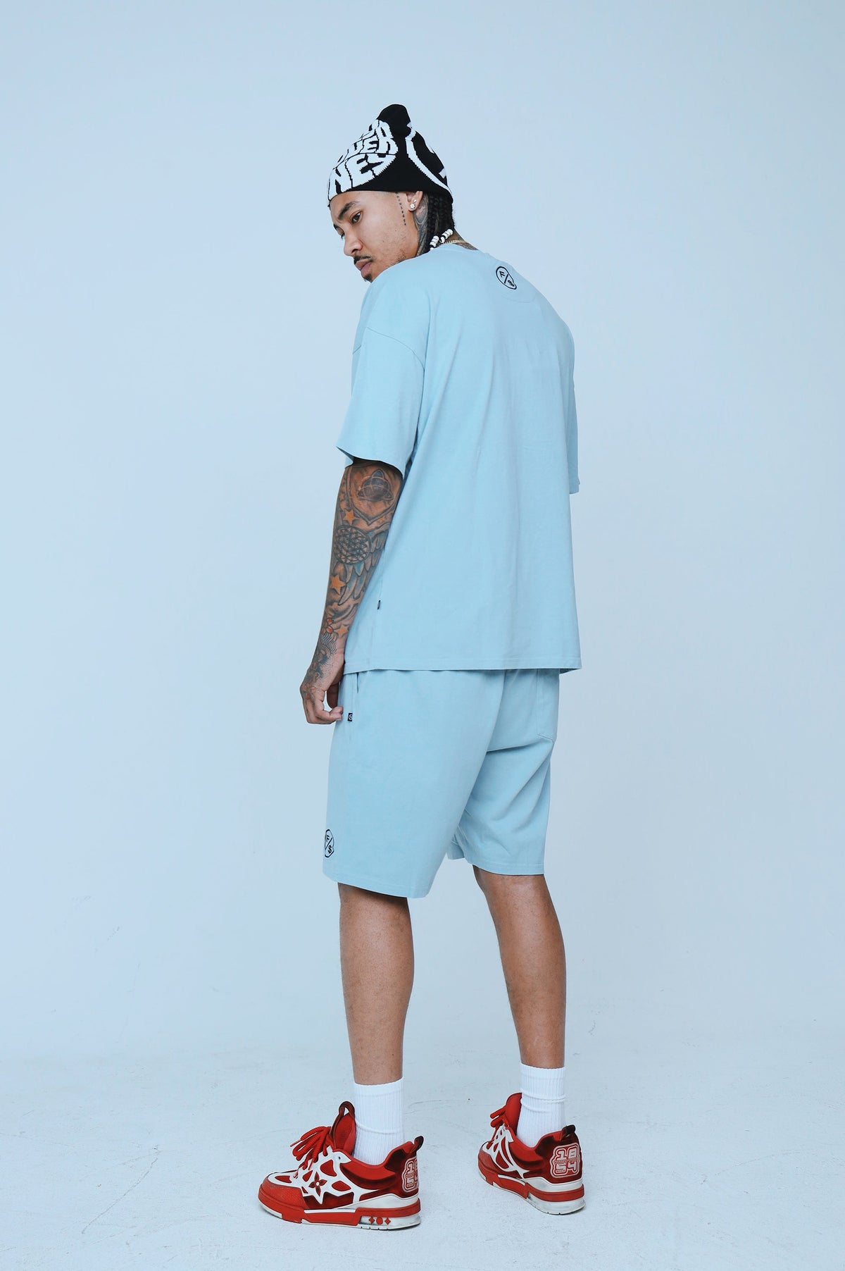 Oversized Streetwear Shorts – Hood Lover Graphic Shorts – Relaxed Fit
