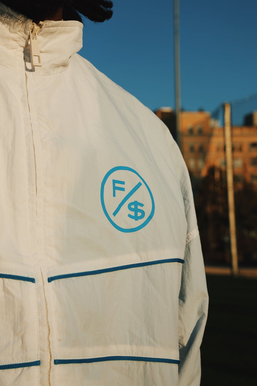 Lightweight Utility Windbreaker Jacket – Full Zip Streetwear Track Jacket