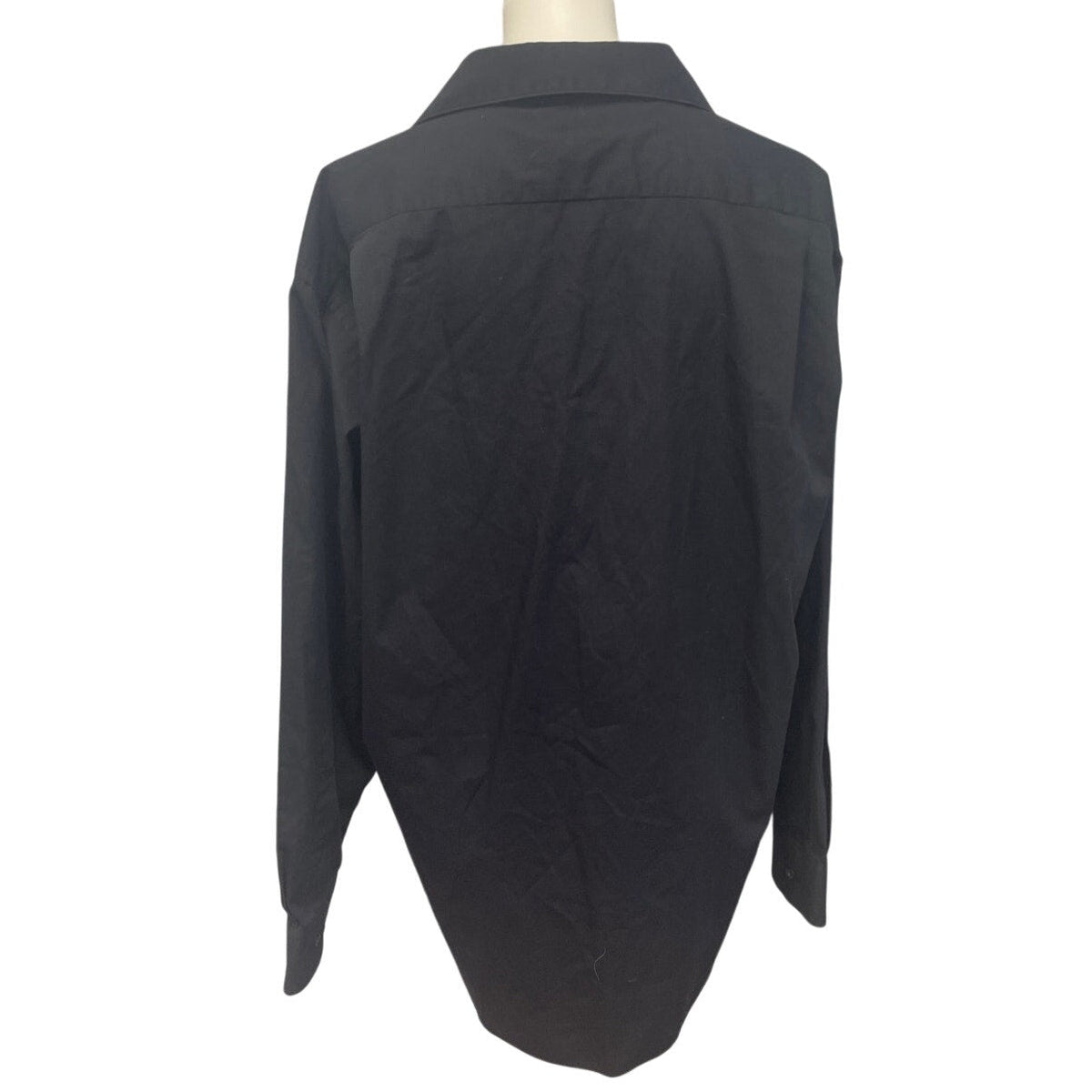 Croft & Borrow Mens Large PolyCotton Long Sleeve Button Up Shirt w Front Pocket