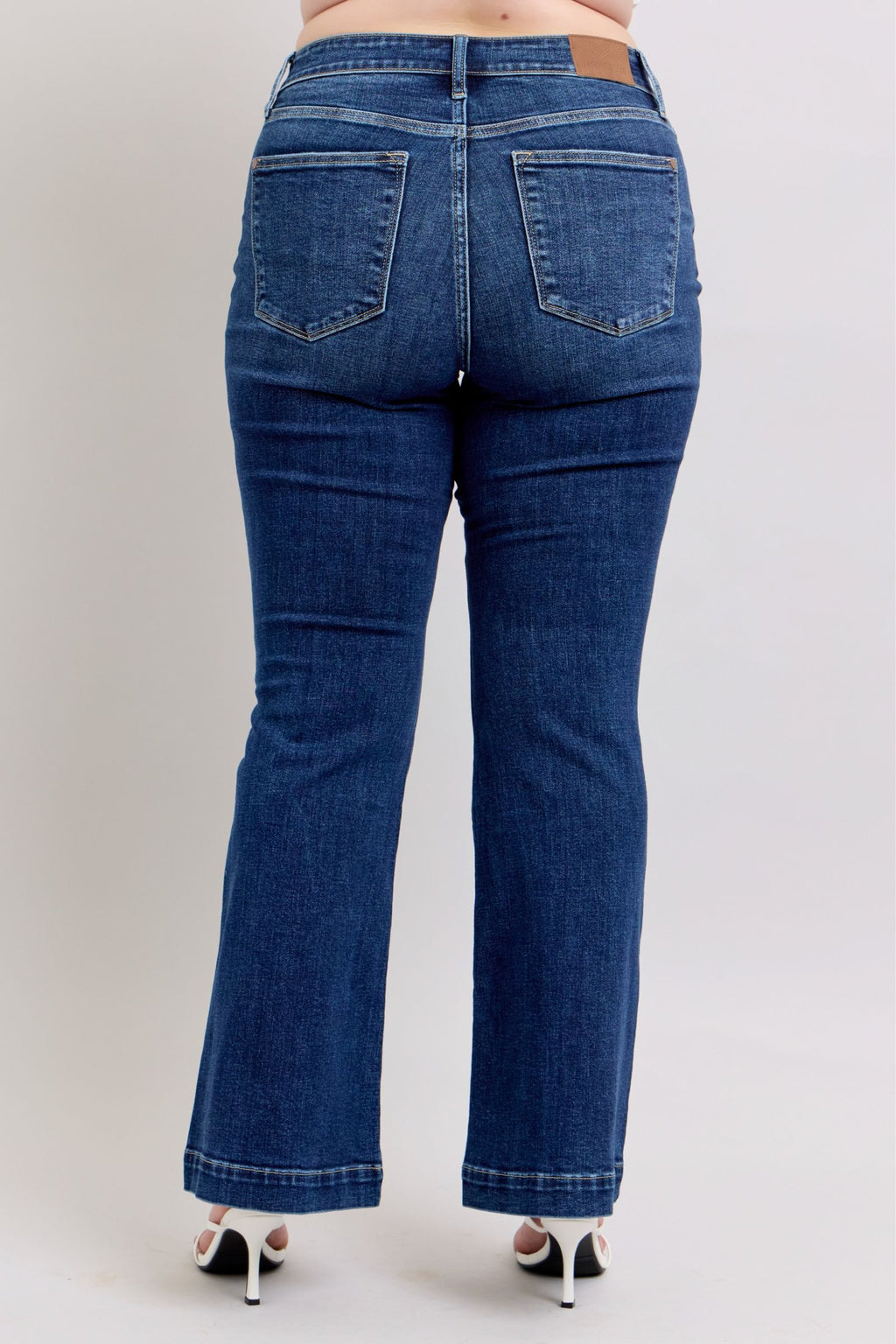 Jacqueline Judy Blue Flare Jeans