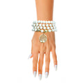 Bracelets Matte White Tree of Life Stylish Fashion Jewelry Accessories