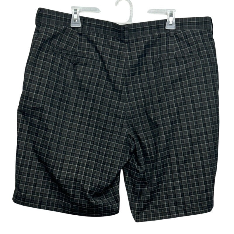 PGA Tour Mens Size 40 100% Polyester Long Plaid Board Athletic Golf Shorts