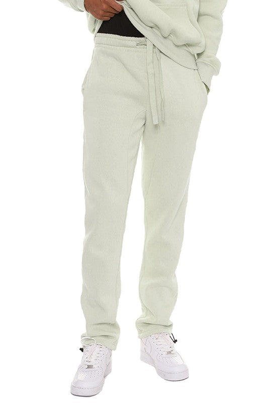 Drop Shoulder and Sweat Pant Lounge Set