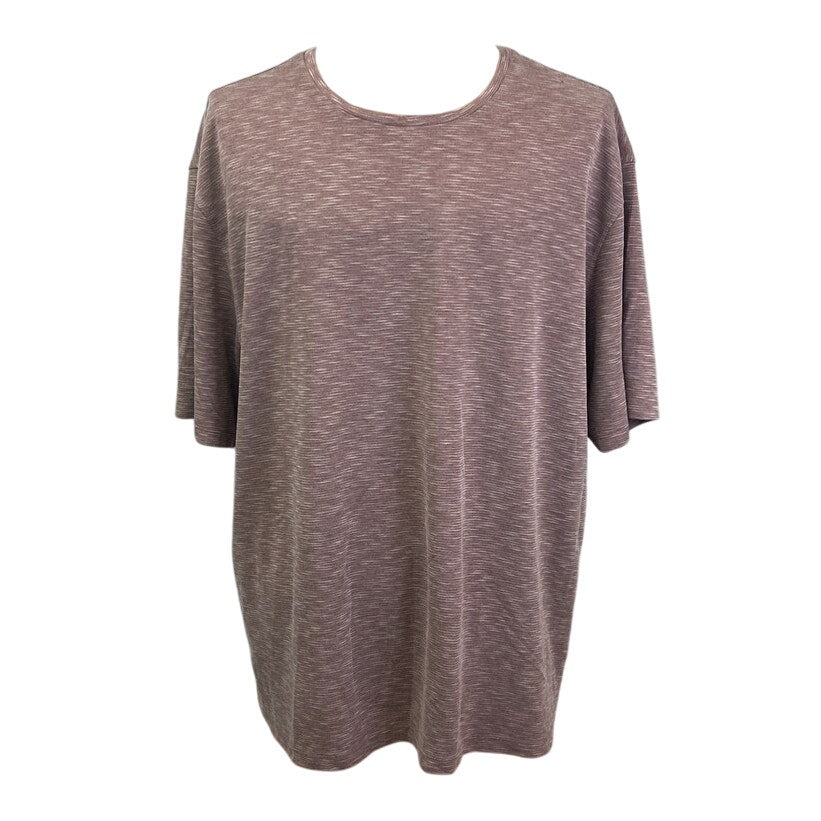Joseph Abboud Mens 3XLT PolyModal Heathered Short Sleeve Crew Neck Tee Shirt